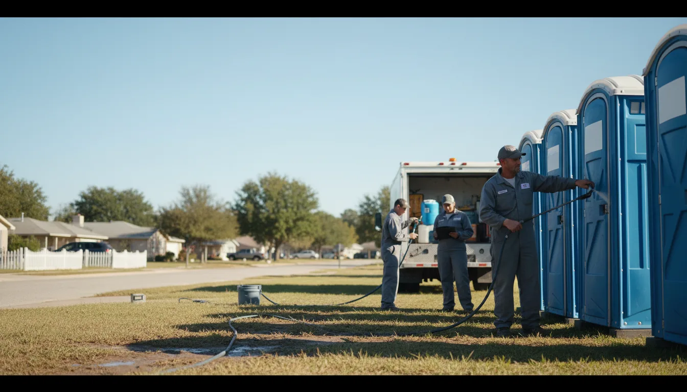 Long-Term Portable Toilet Rental in Sycamore, IL near me